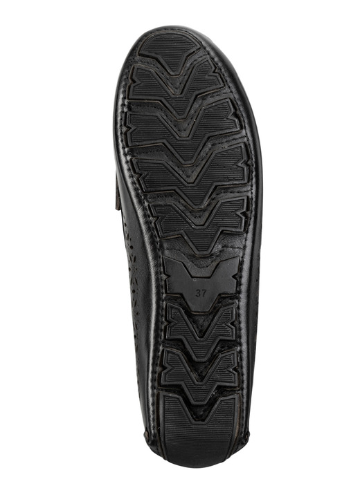 Slipper & Schnürschuhe - Gemini Slipper aus schattiertem Nappaleder, in Größe 036 bis 042, in Farbe JEANS Ansicht 12