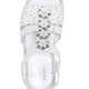Sandaletten & Pantoletten - ELENA EDEN, sommerliche Damen-Sandalen, Weite G, aus Leder – Farbe WEISS-SILBER – Ansicht 2 Sandaletten & Pantoletten - ELENA EDEN, sommerliche Damen-Sandalen, Weite G, aus Leder, in Größe 036 bis 042, in Farbe WEISS-SILBER – Farbe WEISS-SILBER – Ansicht 2