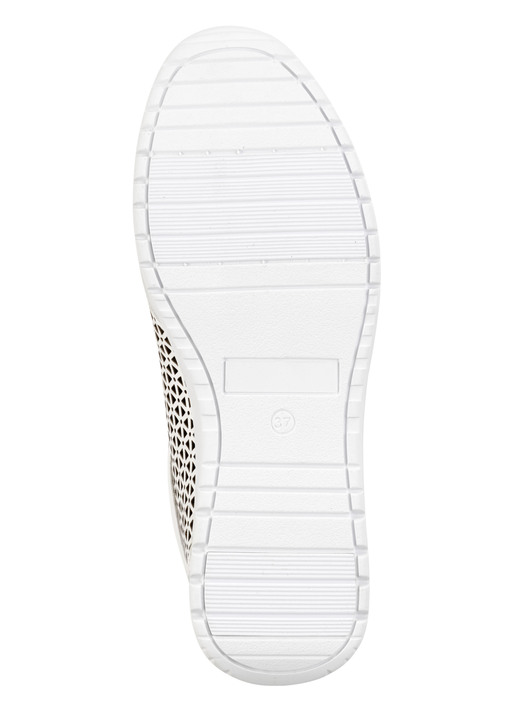 Slipper & Schnürschuhe - ELENA EDEN, sommerliche Damen-Sneaker, Weite G, mit herausnehmbarem Fußbett Ansicht 3 Slipper & Schnürschuhe - ELENA EDEN, sommerliche Damen-Sneaker, Weite G, mit herausnehmbarem Fußbett, in Größe 036 bis 042, in Farbe NATURWEISS Ansicht 3