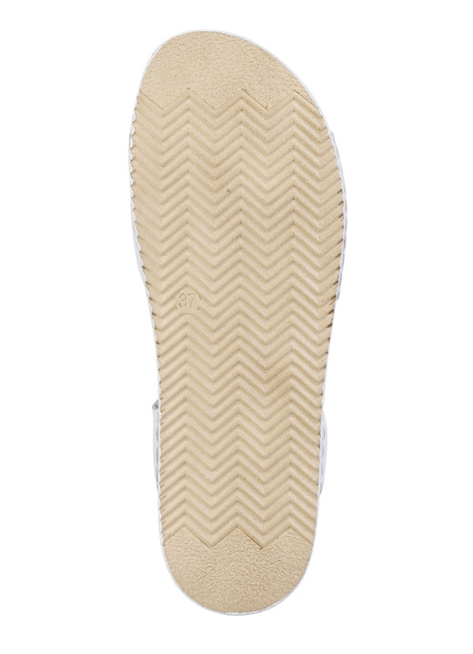 - Andrea Conti Sandale aus weichem Nappaleder, in Größe 036 bis 041, in Farbe WEISS Ansicht 3