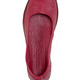 Slipper & Schnürschuhe - Andrea Conti Slipper mit Knitter-Effekt – Farbe RUBINROT – Ansicht 2 Slipper & Schnürschuhe - Andrea Conti Slipper mit Knitter-Effekt, in Größe 036 bis 042, in Farbe WEISS – Farbe RUBINROT – Ansicht 2