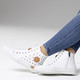 Stiefel & Stiefeletten - Gemini, sommerliche Damen-Boots, Weite G, mit herausnehmbarem Fußbett – Farbe WEISS – Ansicht 5 Stiefel & Stiefeletten - Gemini, sommerliche Damen-Boots, Weite G, mit herausnehmbarem Fußbett, in Größe 036 bis 042, in Farbe WEISS – Farbe WEISS – Ansicht 5