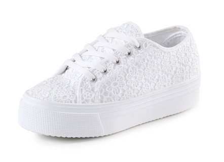 Elegante Damen-Schnürschuhe, mit herausnehmbarem Fußbett