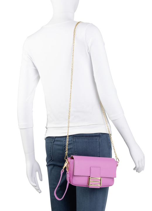 - Laurina Tasche mit trendigem Metallschmuck, in Farbe PINK Ansicht 3