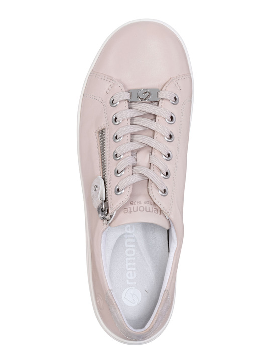 - Remonte Schnürschuh mit metallisch geprägtem Einsatz, in Größe 036 bis 042, in Farbe PUDERROSÉ Ansicht 2