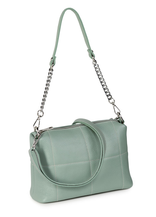 - Laurina Tasche aus genarbtem Kalb-Nappaleder, in Farbe MINT Ansicht 1
