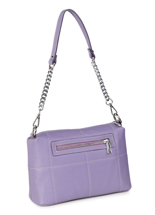 - Laurina Tasche aus genarbtem Kalb-Nappaleder, in Farbe FLIEDER Ansicht 2