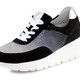 Sport- & Freizeitschuhe - Waldläufer Sneaker mit farbverlaufenden, funkelnden Glitzersteinchen – Farbe SCHWARZ-SILBER – Ansicht 1 Sport- & Freizeitschuhe - Waldläufer Sneaker mit farbverlaufenden, funkelnden Glitzersteinchen, in Größe 3 1/2 bis 8, in Farbe SCHWARZ-SILBER – Farbe SCHWARZ-SILBER – Ansicht 1
