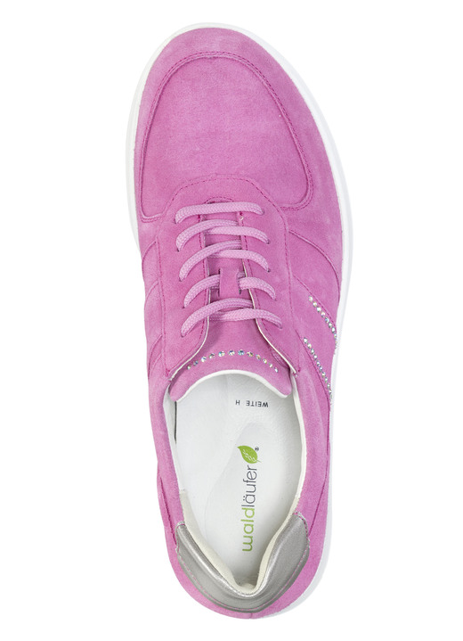 Sport- & Freizeitschuhe - Waldläufer Sneaker mit Glitzersteinchen, in Größe 3 1/2 bis 8, in Farbe PINK Ansicht 2