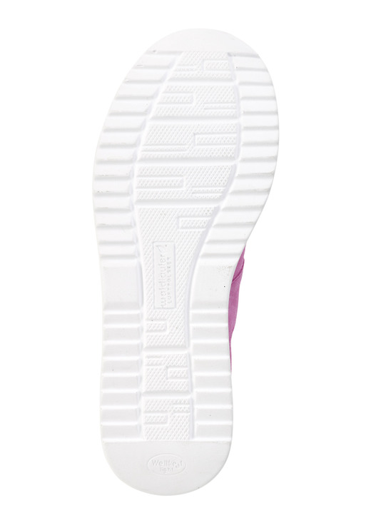 Damen - Waldläufer Sneaker mit Glitzersteinchen, in Größe 3 1/2 bis 8, in Farbe PINK Ansicht 3