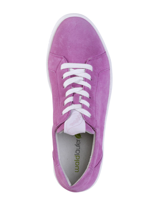 Slipper & Schnürschuhe - Waldläufer Sneaker aus bestem Veloursleder Ansicht 5 Slipper & Schnürschuhe - Waldläufer Sneaker aus bestem Veloursleder, in Größe 3 1/2 bis 8, in Farbe JEANS Ansicht 5