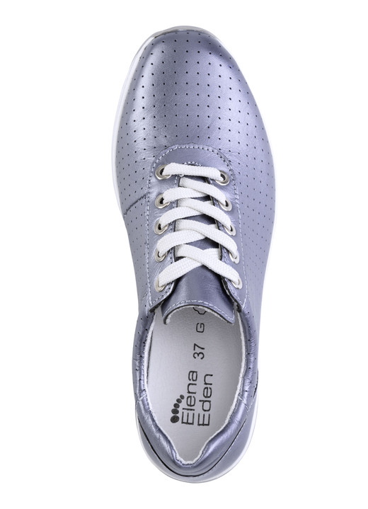 Damen - ELENA EDEN Sneaker mit Zierperforation, in Größe 035 bis 041, in Farbe STAHLBLAU Ansicht 2