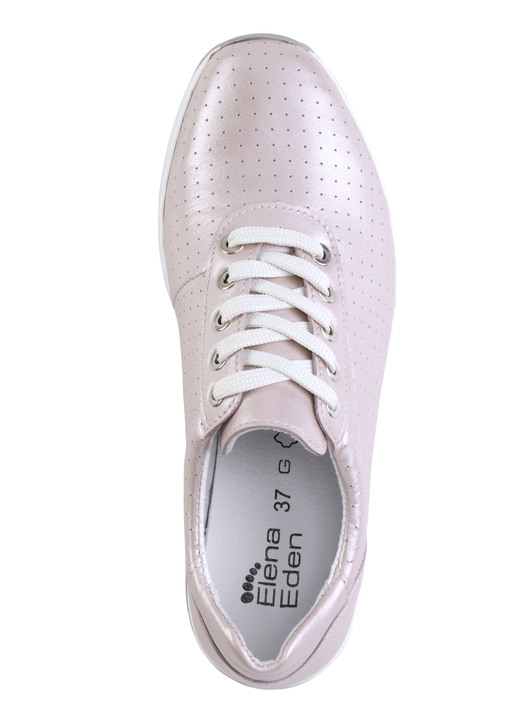 Damen - ELENA EDEN Sneaker mit Zierperforation, in Größe 035 bis 041, in Farbe STAHLBLAU Ansicht 5