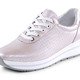 Damen - ELENA EDEN Sneaker mit Zierperforation, in Größe 035 bis 041, in Farbe STAHLBLAU – Farbe PERLROSÉ – Ansicht 1
