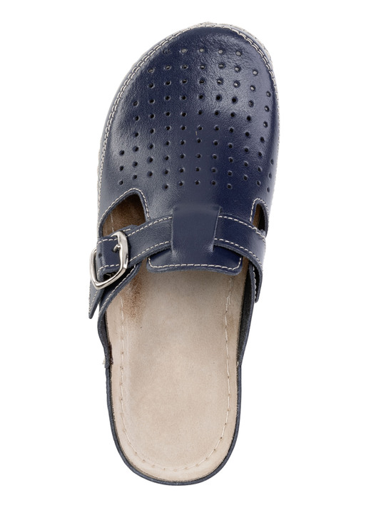 Sandaletten & Pantoletten - ELENA EDEN, sommerliche Damen-Clogs, Weite G, mit verstellbarer Schließe Ansicht 5 Sandaletten & Pantoletten - ELENA EDEN, sommerliche Damen-Clogs, Weite G, mit verstellbarer Schließe, in Größe 036 bis 042, in Farbe WEISS Ansicht 5