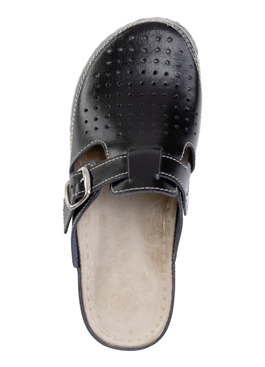 Sandaletten & Pantoletten - ELENA EDEN, sommerliche Damen-Clogs, Weite G, mit verstellbarer Schließe, in Größe 036 bis 042, in Farbe WEISS Ansicht 8