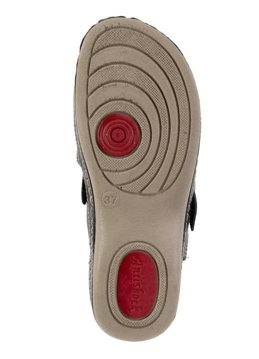 Sandaletten & Pantoletten - ELENA EDEN, sommerliche Damen-Clogs, Weite G, mit verstellbarer Schließe Ansicht 9 Sandaletten & Pantoletten - ELENA EDEN, sommerliche Damen-Clogs, Weite G, mit verstellbarer Schließe, in Größe 036 bis 042, in Farbe WEISS Ansicht 9