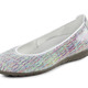 - Waldläufer Ballerinas aus Nubukleder, in Größe 3 1/2 bis 8, in Farbe WEISS-BUNT – Farbe WEISS-BUNT – Ansicht 1
