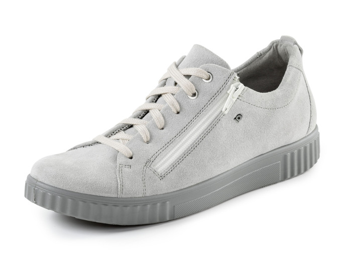 Weite H - Schnürschuh mit atmungsaktivem Fußbett Ansicht 4 Weite H - Schnürschuh mit atmungsaktivem Fußbett, in Größe 036 bis 042, in Farbe MARINE Ansicht 4