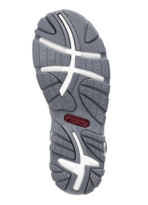 Sport- & Freizeitschuhe - Rieker, sportliche Damen-Sandalen, mit zwei Klettspangen, in Größe 036 bis 042, in Farbe BLAU Ansicht 3