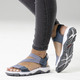 Sport- & Freizeitschuhe - Rieker, sportliche Damen-Sandalen, mit zwei Klettspangen, in Größe 036 bis 042, in Farbe BLAU – Farbe BLAU – Ansicht 4