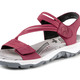Sport- & Freizeitschuhe - Rieker, sportliche Damen-Sandalen, mit zwei Klettspangen, in Größe 036 bis 042, in Farbe BLAU – Farbe ROT – Ansicht 1