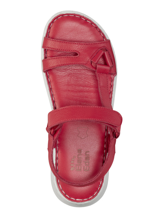 Sport- & Freizeitschuhe - ELENA EDEN Sandale aus weichem Nappaleder, in Größe 036 bis 042, in Farbe JEANS Ansicht 9