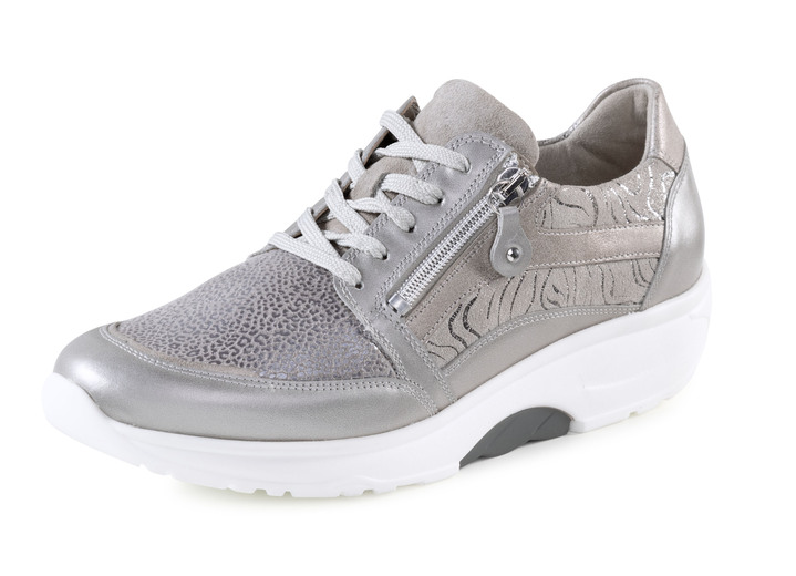 Slipper & Schnürschuhe - Waldläufer Schnürschuh mit bester Abrollfunktion Ansicht 5 Slipper & Schnürschuhe - Waldläufer Schnürschuh mit bester Abrollfunktion, in Größe 3 1/2 bis 8, in Farbe BLAU Ansicht 5