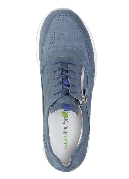 Slipper & Schnürschuhe - Waldläufer, bequeme Damen-Schnürschuhe, Weite H, mit herausnehmbarem Fußbett, in Größe 3 1/2 bis 8, in Farbe JEANS Ansicht 2