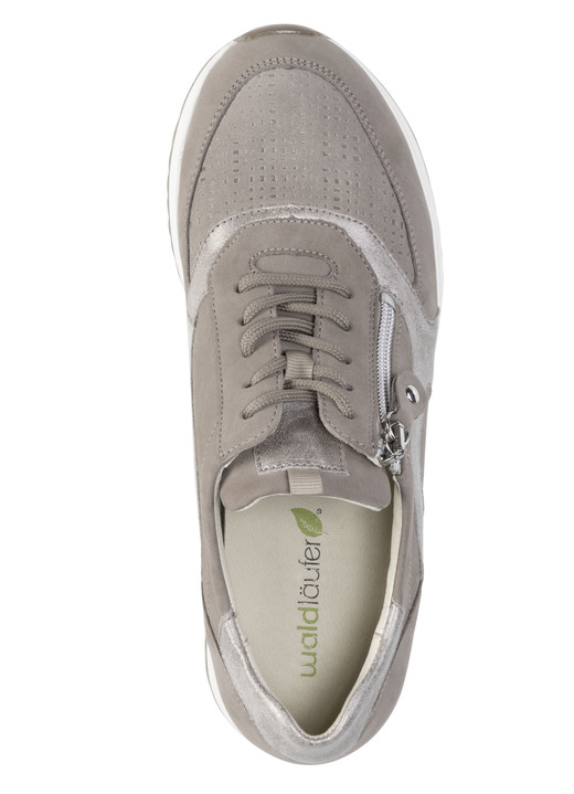 Slipper & Schnürschuhe - Waldläufer, bequeme Damen-Schnürschuhe, Weite H, mit herausnehmbarem Fußbett, in Größe 3 1/2 bis 8, in Farbe JEANS Ansicht 5