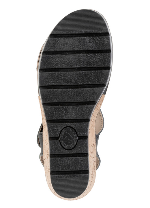 Sandaletten & Pantoletten - ELENA EDEN, bequeme Damen-Sandaletten, Weite H, mit herausnehmbarem Fußbett Ansicht 6 Sandaletten & Pantoletten - ELENA EDEN, bequeme Damen-Sandaletten, Weite H, mit herausnehmbarem Fußbett, in Größe 035 bis 041, in Farbe WEISS Ansicht 6