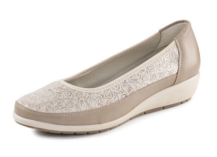 ELENA EDEN, bequeme Damen-Ballerinas, Weite G, mit herausnehmbarem Fußbett