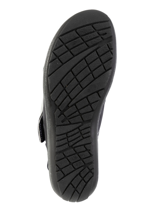 Sandaletten & Pantoletten - ELENA EDEN, bequeme Damen-Sandalen, Weite G, mit herausnehmbarem Fußbett, in Größe 035 bis 042, in Farbe GRAU Ansicht 6