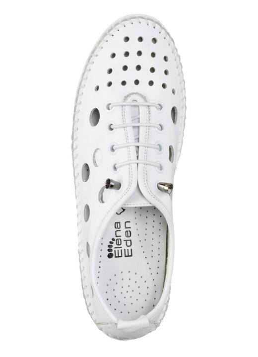 Slipper & Schnürschuhe - ELENA EDEN, sommerliche Damen-Slipper, Weite G, mit herausnehmbarem Fußbett, in Größe 036 bis 041, in Farbe JEANS Ansicht 5