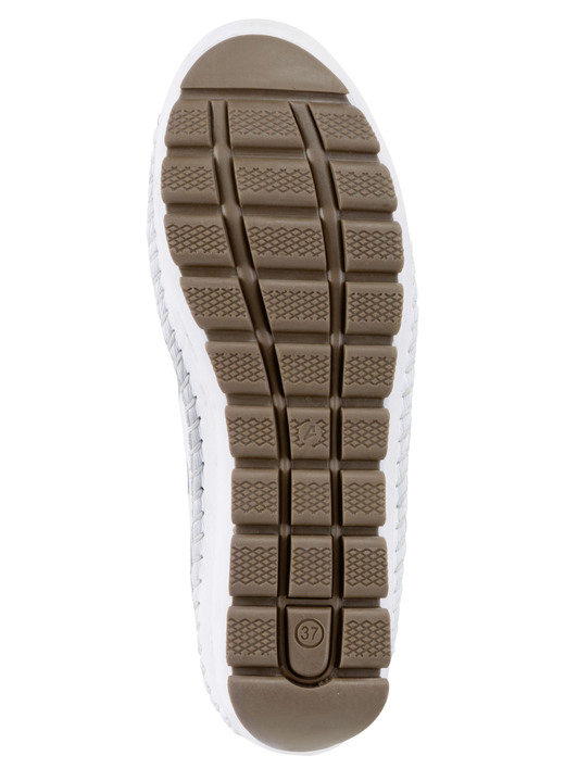 Slipper & Schnürschuhe - ELENA EDEN, sommerliche Damen-Slipper, Weite G, mit herausnehmbarem Fußbett, in Größe 036 bis 041, in Farbe WEISS Ansicht 3