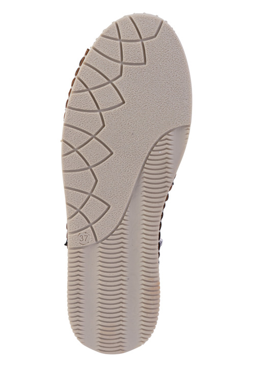 SALE - Gemini Sandale aus weichem Nappaleder mit Zierperforation, in Größe 036 bis 042, in Farbe PUDERROSÉ Ansicht 9