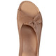 Sandaletten & Pantoletten - Sandale aus teilweise perforiertem Nappaleder – Farbe COGNAC – Ansicht 2 Sandaletten & Pantoletten - Sandale aus teilweise perforiertem Nappaleder, in Größe 036 bis 041, in Farbe COGNAC – Farbe COGNAC – Ansicht 2