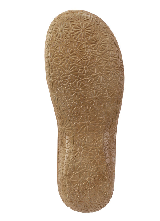 Slipper & Schnürschuhe - ELENA EDEN, sommerliche Damen-Slipper, Weite G, mit Klettspange Ansicht 6 Slipper & Schnürschuhe - ELENA EDEN, sommerliche Damen-Slipper, Weite G, mit Klettspange, in Größe 036 bis 043, in Farbe JEANS Ansicht 6