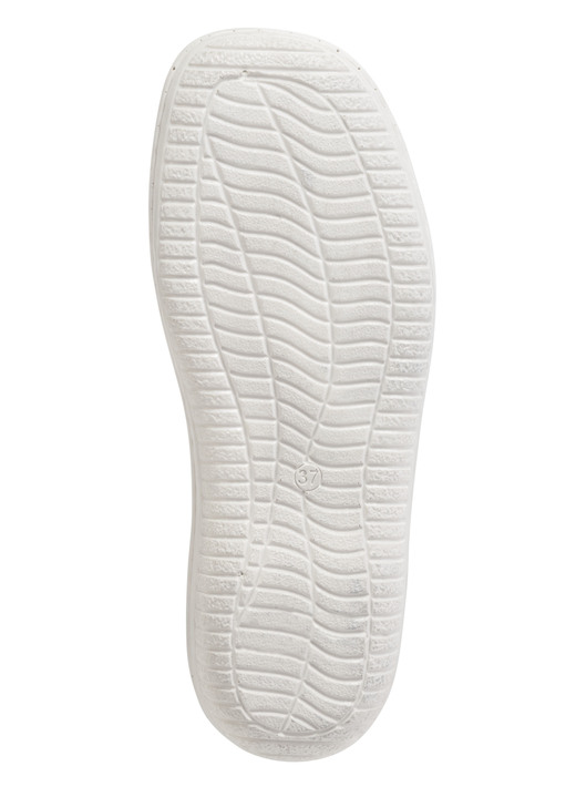 Slipper & Schnürschuhe - ELENA EDEN Slipper mit luftigen Durchbrüchen Ansicht 3 Slipper & Schnürschuhe - ELENA EDEN Slipper mit luftigen Durchbrüchen, in Größe 036 bis 042, in Farbe WEISS Ansicht 3