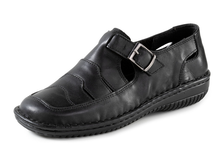 Slipper & Schnürschuhe - ELENA EDEN Slipper mit luftigen Durchbrüchen Ansicht 4 Slipper & Schnürschuhe - ELENA EDEN Slipper mit luftigen Durchbrüchen, in Größe 036 bis 042, in Farbe WEISS Ansicht 4