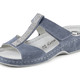 Sandaletten & Pantoletten - Mubb Pantolette mit funkelnden Glitzersteinchen, in Größe 036 bis 042, in Farbe JEANS – Farbe JEANS – Ansicht 1