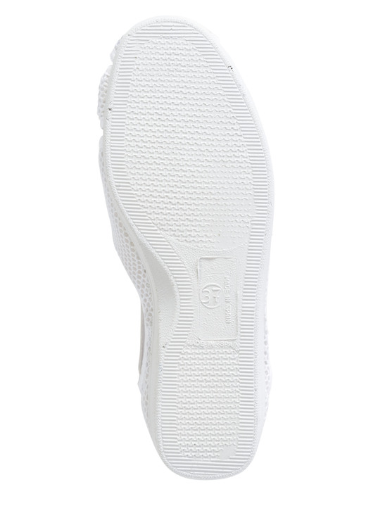 Slipper & Schnürschuhe - Slipper mit luftigen Durchbrüchen Ansicht 3 Slipper & Schnürschuhe - Slipper mit luftigen Durchbrüchen, in Größe 036 bis 042, in Farbe WEISS Ansicht 3