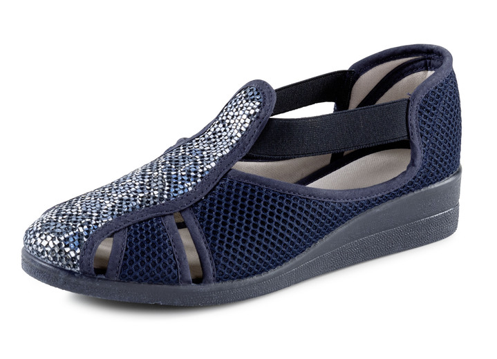 Slipper & Schnürschuhe - Slipper mit luftigen Durchbrüchen Ansicht 4 Slipper & Schnürschuhe - Slipper mit luftigen Durchbrüchen, in Größe 036 bis 042, in Farbe WEISS Ansicht 4