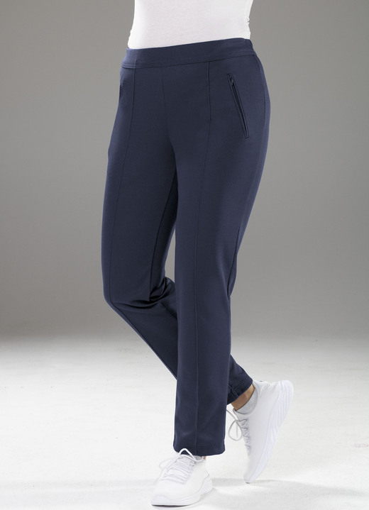Freizeithosen - Freizeithose von „Athlet“ in 4 Farben Freizeithosen - Freizeithose von „Athlet“ in 4 Farben, in Größe 019 bis 052, in Farbe MARINE