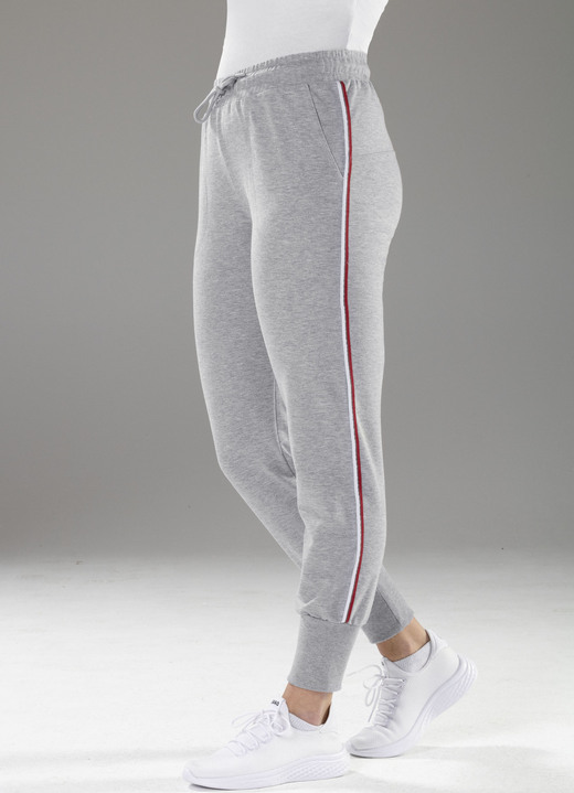 Freizeithosen - Freizeithose von „Plantier“ in 4 Farben, in Größe 019 bis 052, in Farbe ANTHRAZIT MELIERT Ansicht 4