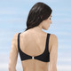 Bikinis - Bikini mit herausnehmbaren Softschalen – Farbe SCHWARZ-BUNT – Ansicht 2 Bikinis - Bikini mit herausnehmbaren Softschalen, in Größe 036 bis 050, in Cup B, in Farbe SCHWARZ-BUNT – Farbe SCHWARZ-BUNT – Ansicht 2