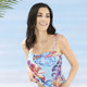 Tankinis - Laurina Tankini mit verstell- und abnehmbaren Trägern und Softschalen – Farbe HELLBLAU-BUNT – Ansicht 1 Tankinis - Laurina Tankini mit verstell- und abnehmbaren Trägern und Softschalen, in Größe 036 bis 052, in Cup C, in Farbe HELLBLAU-BUNT – Farbe HELLBLAU-BUNT – Ansicht 1