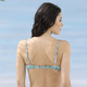 - Bikini mit Bügel, schalenlos, seitlich raffbar, in Größe 036 bis 048, in Cup C, in Farbe TÜRKIS-BUNT – Farbe TÜRKIS-BUNT – Ansicht 4