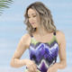 Tankinis - Tankini in extra langer Form mit verstellbaren Trägern – Farbe MARINE-BUNT – Ansicht 2 Tankinis - Tankini in extra langer Form mit verstellbaren Trägern, in Größe 036 bis 054, in Cup D, in Farbe MARINE-BUNT – Farbe MARINE-BUNT – Ansicht 2