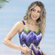 Tankinis - Tankini in extra langer Form mit verstellbaren Trägern – Farbe MARINE-BUNT – Ansicht 3 Tankinis - Tankini in extra langer Form mit verstellbaren Trägern, in Größe 036 bis 054, in Cup D, in Farbe MARINE-BUNT – Farbe MARINE-BUNT – Ansicht 3